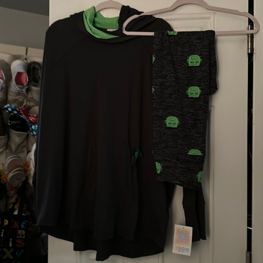 From the Iconic LuLaroe Creepin it Real line here is Frankenstein 🧟‍♂️😂